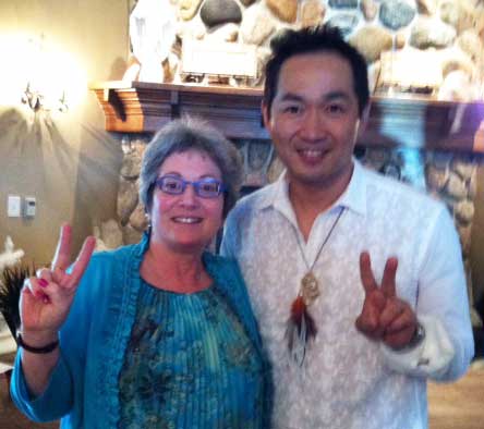 Lynda Chaikin with Hiroyuki Miyazaki The Game of Life Class